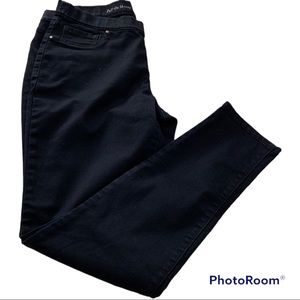 Apt 9 indigo pull up Large women pants size large